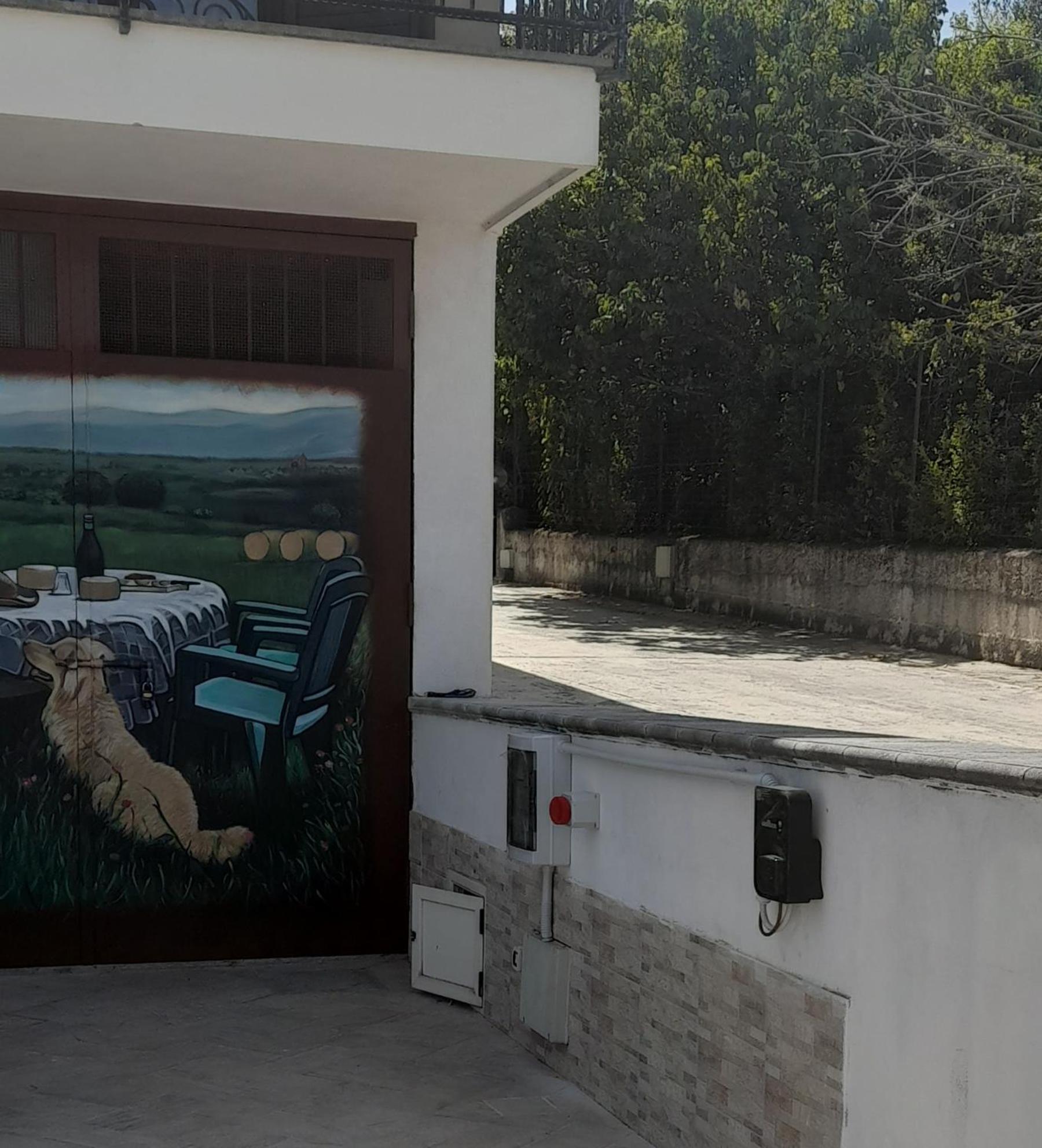 B&B Villa Mery Mileto Bagian luar foto